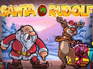 Logotyp Santa vs Rudolf online slot Jul